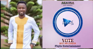 Vote Phylx Akakpo For Best Influencer at the 2020 African Entertainment Awards USA